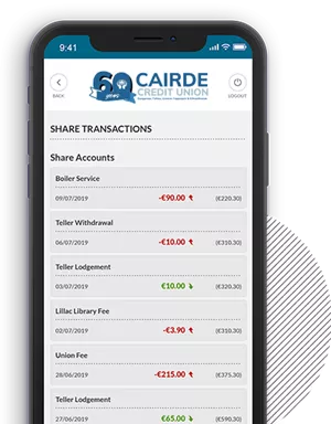 View account balances and transactions